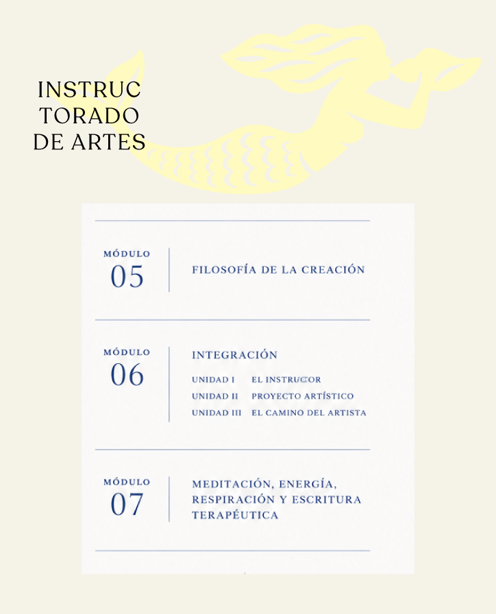 Instructorado de Artes Mayo 2026