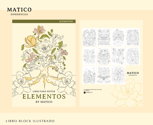 Libro Block Elementos / By Matico 2024