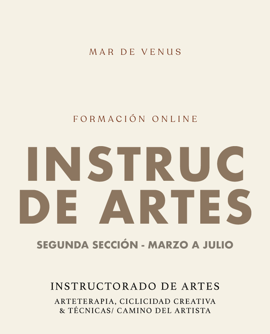 Instructorado de Artes - Segunda Sección - Pre-Venta