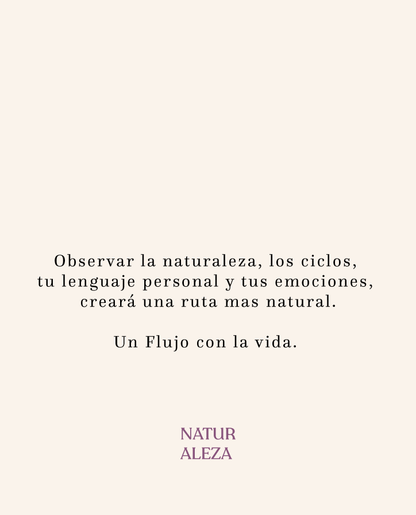 NATURALEZA - Reconocer y Habitar desde lo biológico el estado creativo.