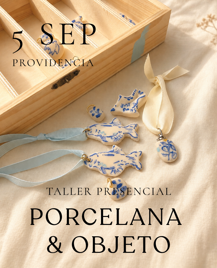 Taller de Porcelana y Objeto / 5 sep